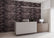 Stacked Natural Slate 3D PVC Wall Panels for Interior Decor, Bathrooms, Lobbies (10-Pieces)
