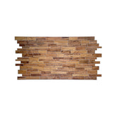 Stacked Sand Slate 3D PVC Wall Panels for Interior Decor, Bathrooms, Lobbies (10-Pieces)