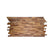 Stacked Sand Slate 3D PVC Wall Panels for Interior Decor, Bathrooms, Lobbies (10-Pieces)