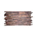 Stacked Slate Brown 3D PVC Wall Panels for Interior Decor, Bathrooms, Lobbies (10-Pieces)