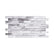 Graphite Ridge Slate Gray 3D PVC Wall Panels for Interior Decor, Bathrooms, Lobbies (10-Pieces)