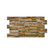 Shale Ochre 3D PVC Wall Panels for Interior Decor (10-Pieces)