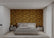 Slate Beige 3D PVC Wall Panels for Interior Decor (10-Pieces)