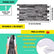 Peel & Stick Slate Gray 3D PVC Wall Panels (5-Pieces)