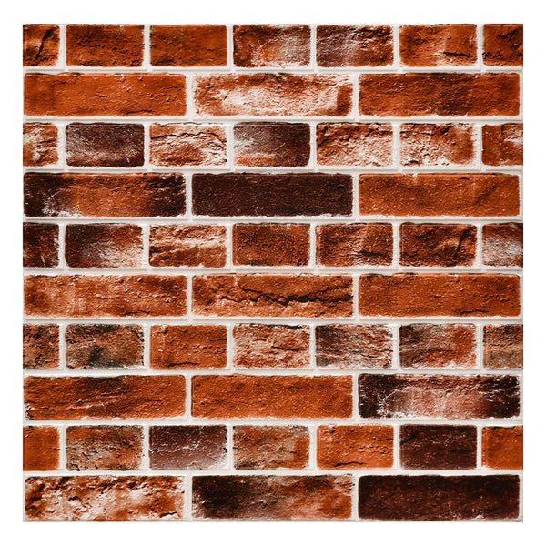 faux brick 3D wall panel