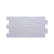 Plain White Slate 3D PVC Wall Panels for Interior Decor, Bathrooms, Lobbies (10-Pieces)