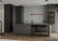 White Tile Gray Seam 3D PVC Wall Panels for Interior Decor (10-Pieces)
