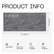 Pacific Gray Marble SXP Peel and Stick Backsplash Wall Panels (10-Pieces)