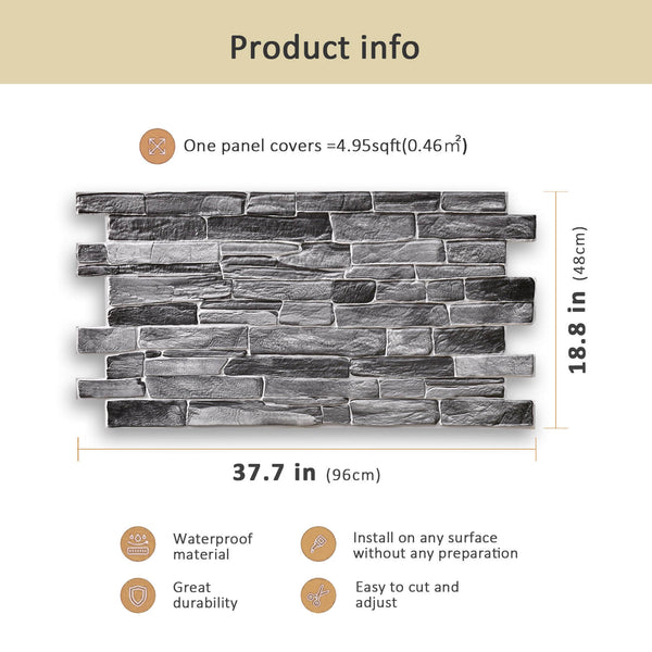 faux stone interior wall panels