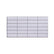 White Tile Black Seam 3D PVC Wall Panels for Interior Decor (10-Pieces)