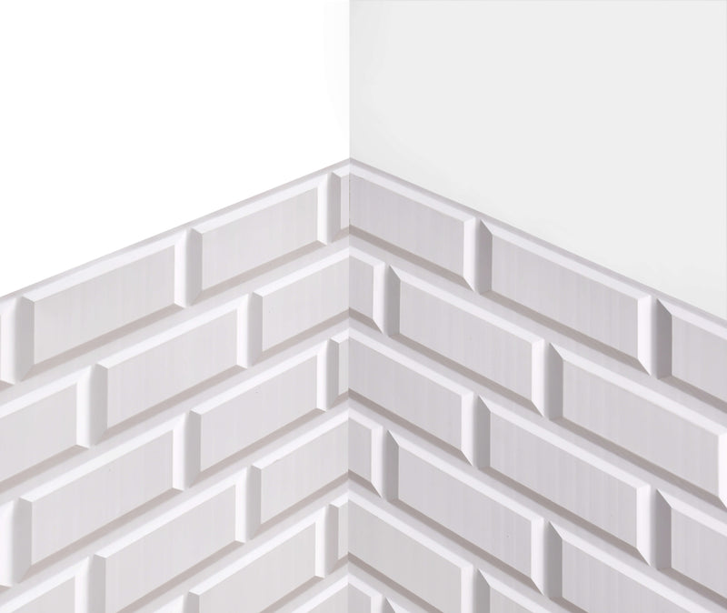 brick retention wall 3D wall panel