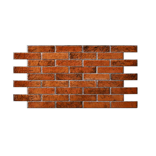 red brick wall panels