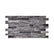 3D PVC Wall Panels for Interior Decor Slate Gray (10-Pieces)